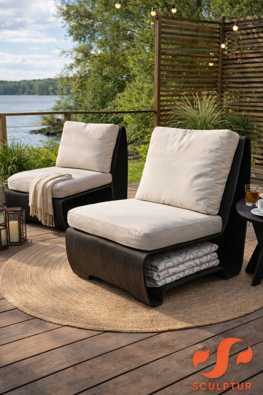 Utemöbler med förvaring